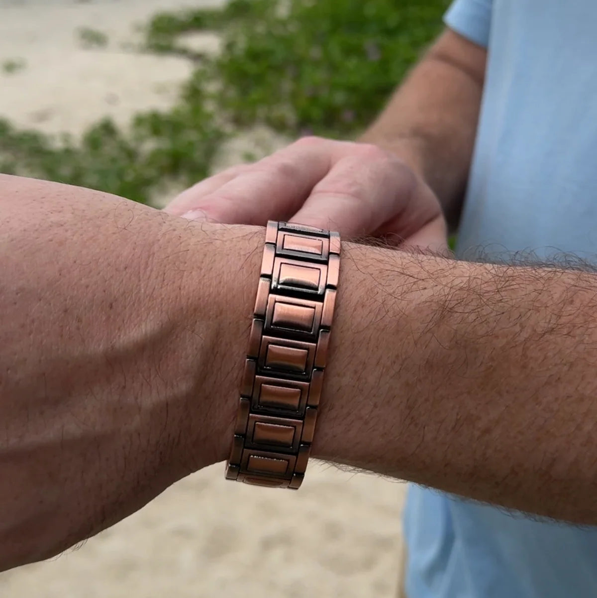 Pulsera Magnética de Cobre — Alivio del Dolor y la Inflamación