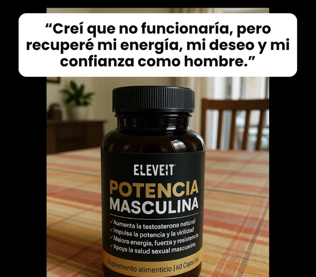 Cápsulas "Potencia masculina"