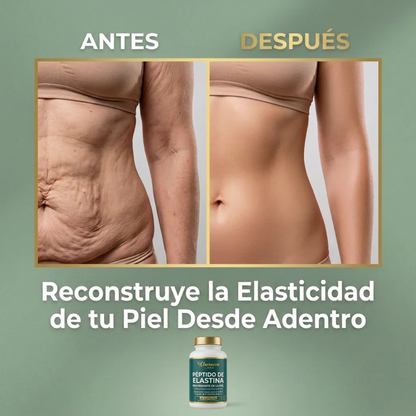 Fórmula reafirmante de la piel con péptidos de elastina