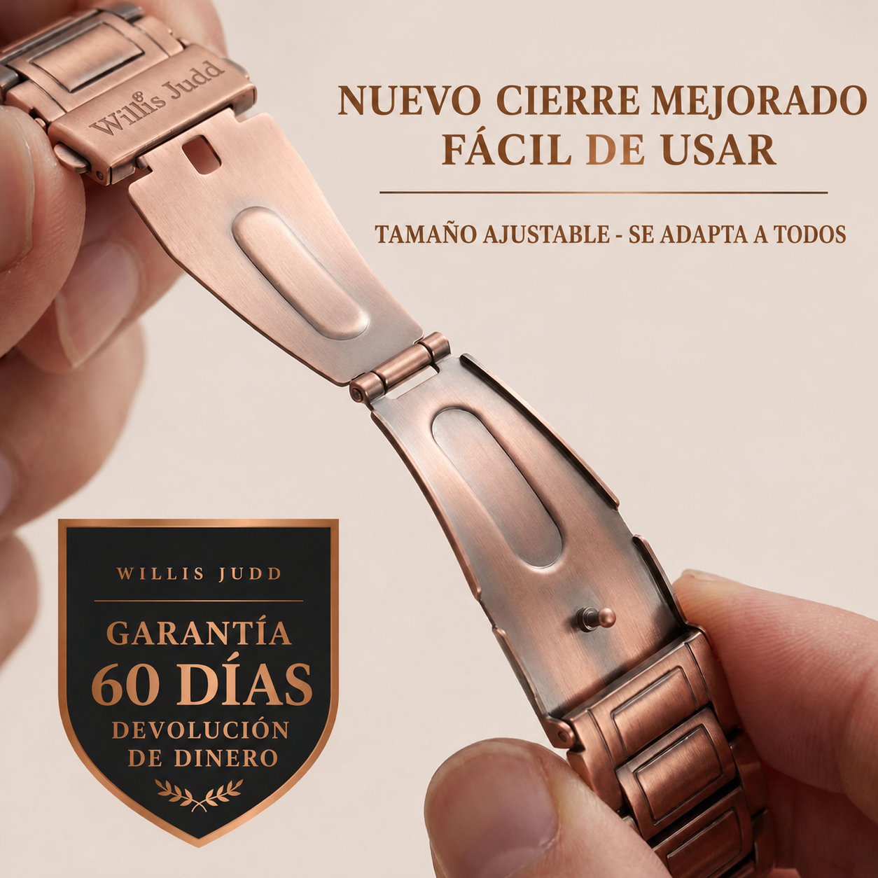 Pulsera Magnética de Cobre — Alivio del Dolor y la Inflamación