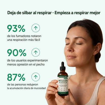 ¡Elimina la mucosidad acumulada y recupera la respiración fácil en solo 7 días!