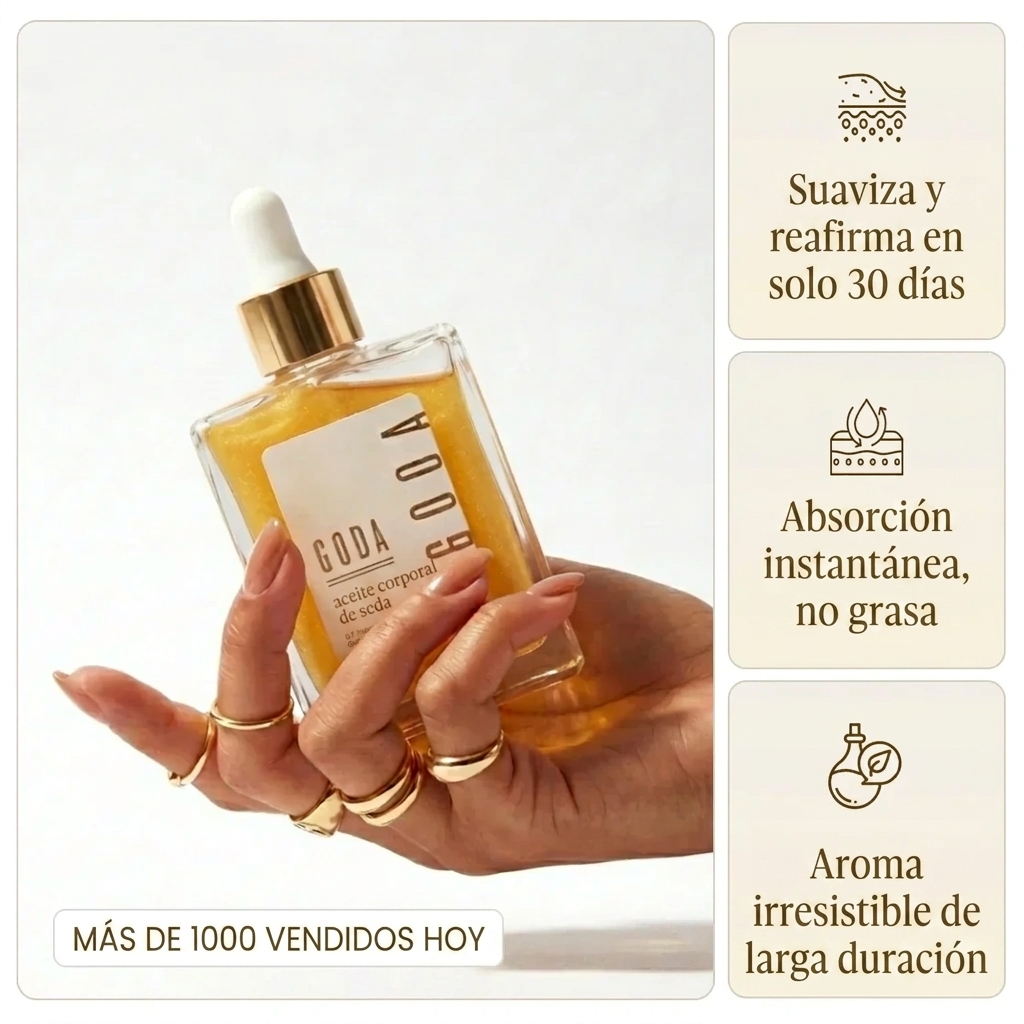 ACEITE CORPORAL DE SEDA GODA ®