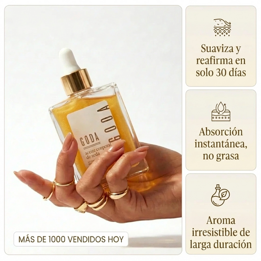ACEITE CORPORAL DE SEDA GODA ®