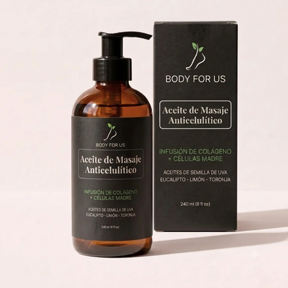 Aceite de masaje Anticelulítico Body For Us 240ml