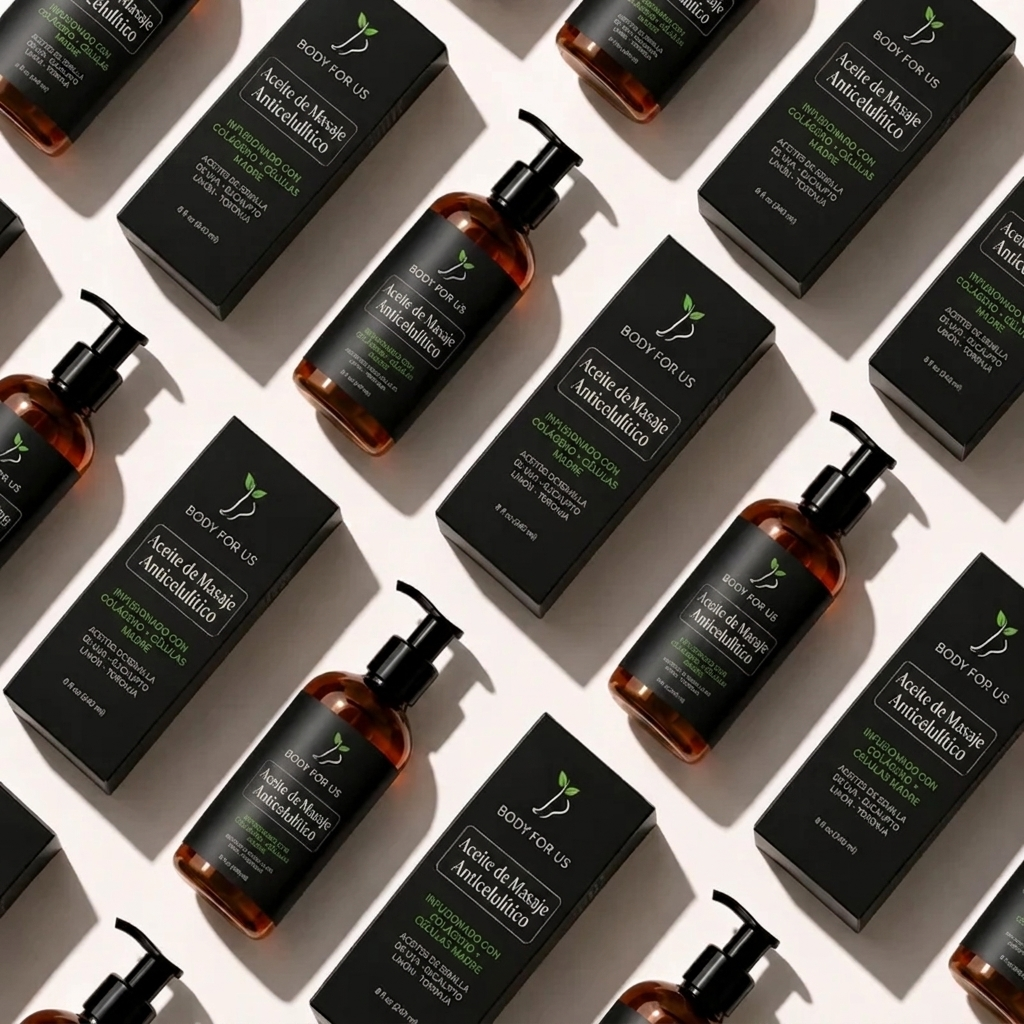 Aceite de masaje Anticelulítico Body For Us 240ml