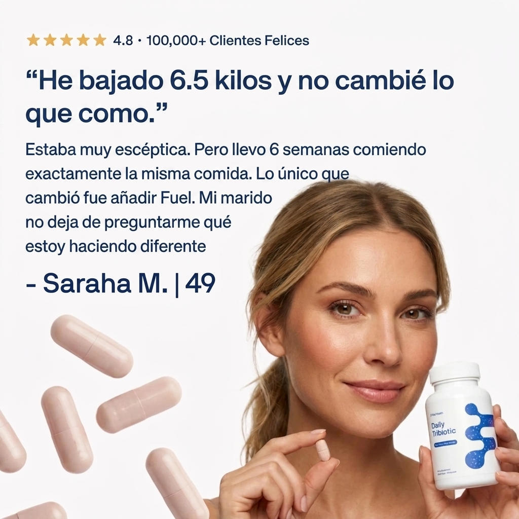 Tribiótico diario (prebiótico + probiótico + postbiótico)