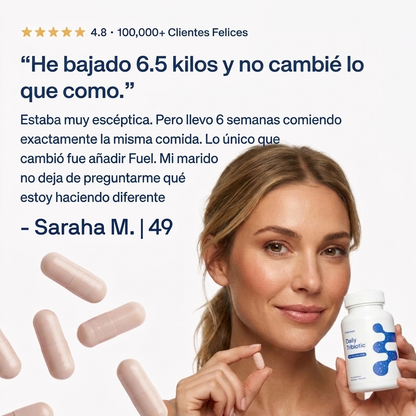 Tribiótico diario (prebiótico + probiótico + postbiótico)