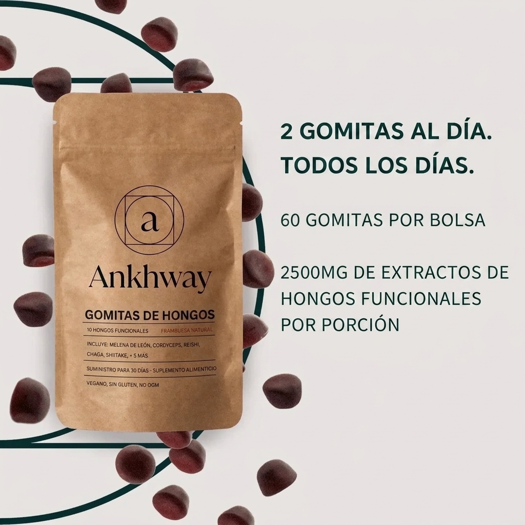 Ankhway - Gomitas de hongos