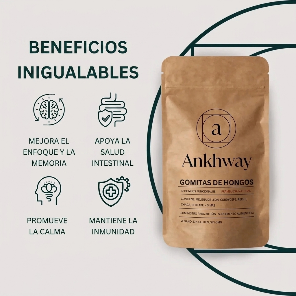 Ankhway - Gomitas de hongos