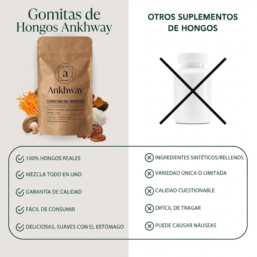 Ankhway - Gomitas de hongos